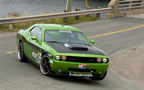 Car Vehicle Dodge Challenger Racing Classic Car Dodge Challenger