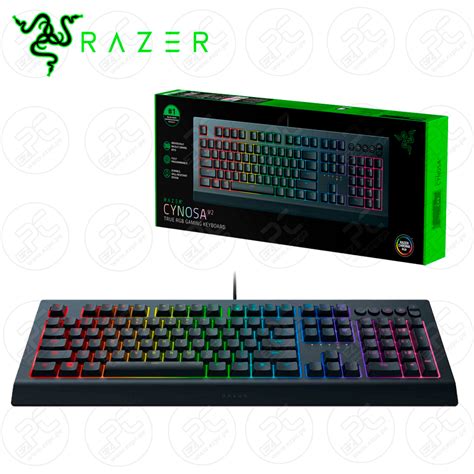 Teclado Razer Cynosa V2 Membrane Sp Chroma Black Rz03 03401000 R311