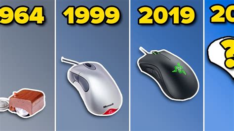 Evolution Of The Computer Mouse Comparison Youtube