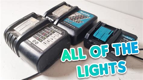 Makita Battery Charger Lights Meaning YouTube