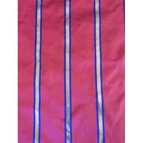 Polyester Satin Striped Fabric Gsm 100 150 Gsm At Rs 55meter In Surat