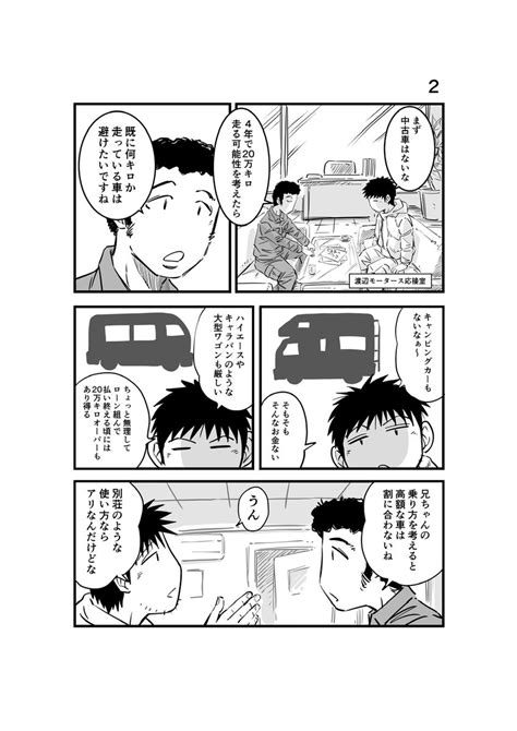 離婚して車中泊になりました 107 車中泊 エッセイ漫画 ホンダnボックス」井上いちろうの漫画