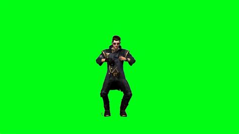 Free Fire Emotes Green Screen Alok Green Screen Alok Dance Youtube