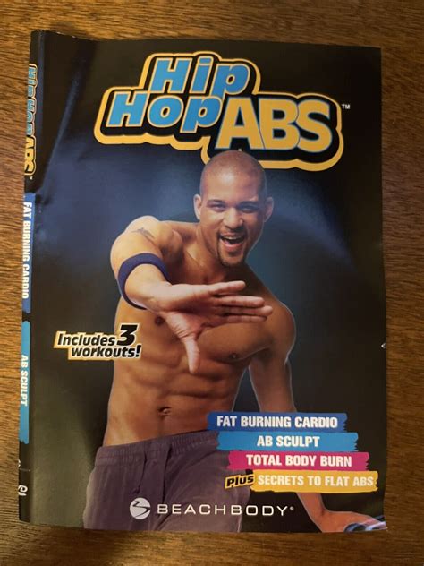 Hip Hop Abs 2 DVD Set Beachbody Shaun T Ab Sculpt Body Burn Fat Burning