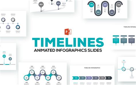 Timelines Animated Infographics PowerPoint Template