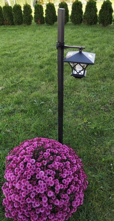 Lampa Solarna LED ogrodowa wbijana słupek 150cm superledpoland pl