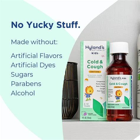 Hylands Naturals Kids Cold And Cough Nighttime Cough