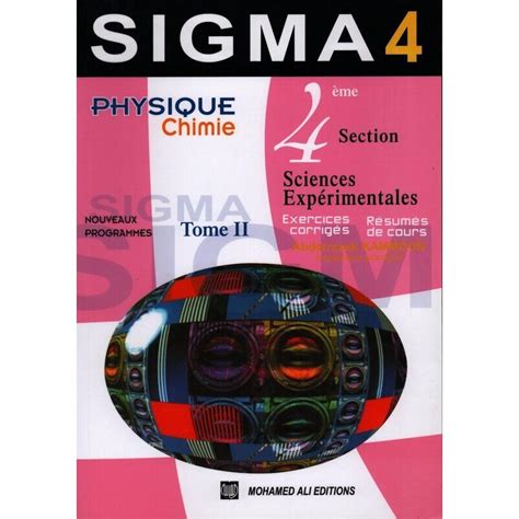 Parascolaire Physique Chimie Sigma Em Sc Ex T Synotec