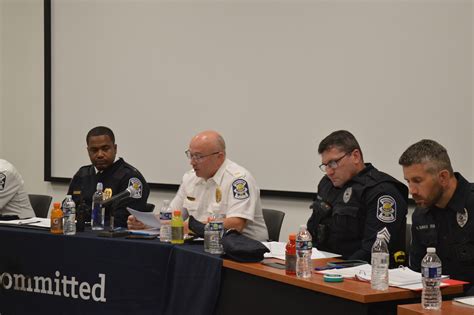 Norristown Police Hold Compstat Meeting As Local Crime Rates Increases