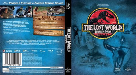 Jurassic Park The Lost World Blu Ray Scanned Cover The Lost World Jurassic Park Jurassic