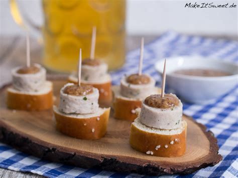 Wei Wurst H Ppchen Zum Oktoberfest Rezept Makeitsweet De