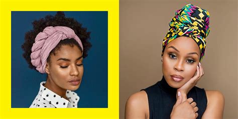 How To Tie A Headwrap Headscarf Styles For Natural Hair