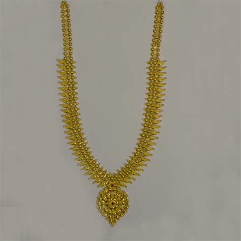 Mgdm Mango With Pendant Haram Kerala Pattern Mahalaxmi Jewels