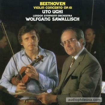 Beethoven Uto Ughi Violin Concerto Audiophileusa