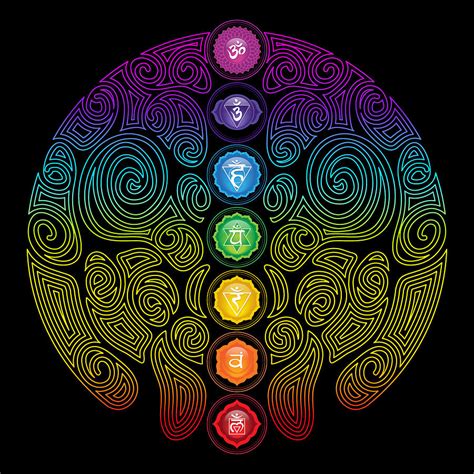 Chakra Symbols Tree B Chakrac Digital Art By Serena King Pixels