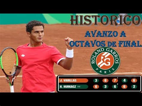 Varillas Hace Historia Al Avanzar A Octavos De Final De Roland Garros