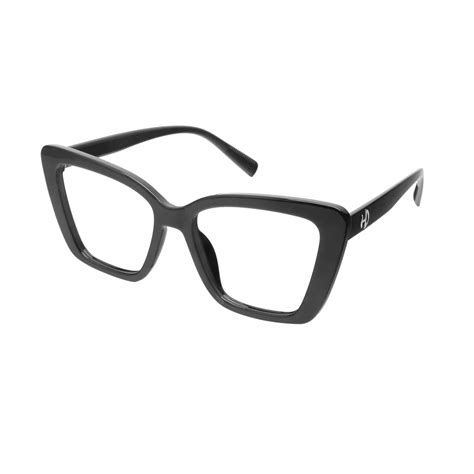 Cordelia Square Black Glasses For Women Efe