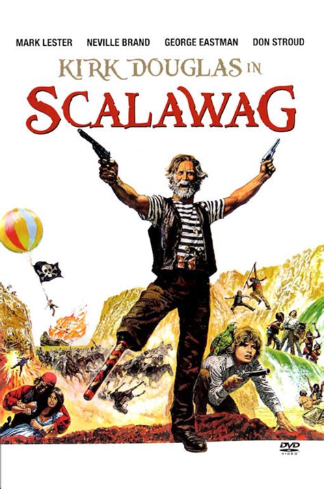 Scalawag 1973 Kirk Douglas Mark Lester Danny Devito Lesley Anne Down