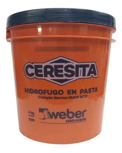 Ceresita Hidr Fugo En Pasta Kg Weber Casa Scalise Mercadolibre