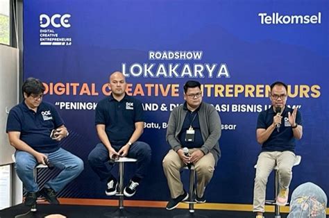 Telkomsel Digital Creative Entrepreneurs Dorong Pelaku UMKM Berdaya