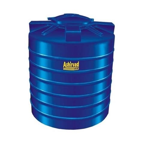 Triple Layer LLDPE 500 Liter Ashirvad Blue Water Storage Tank At Rs