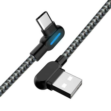 Angled Usb C Led Cable Usb C Cable Manufacturer Wandkey