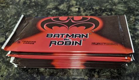 Trading Cards Skybox 1997 Batman Robin Trading Card Packs 1 Bid