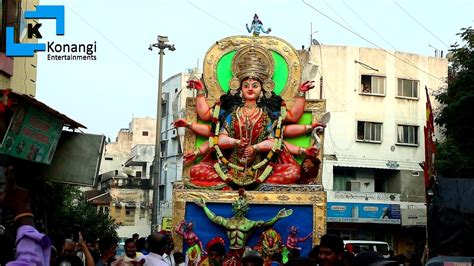 Durga Murti Making 2021 40 Feet Durga Mata Making Gulab Srinivas