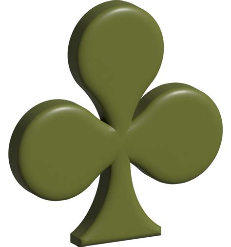 4392 Lucky Clover Leaf 3d Illustrations Free In Png Blend Fbx