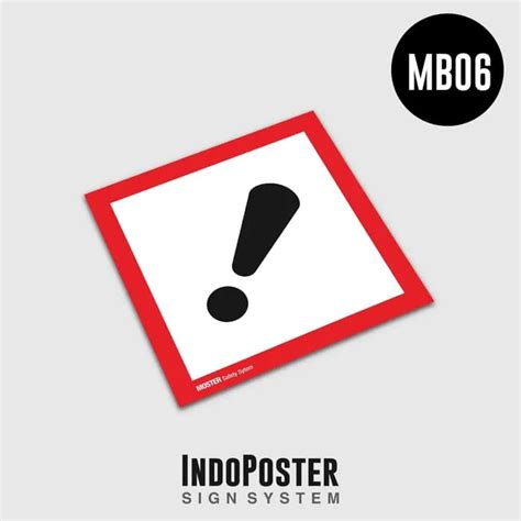 Sticker K3 Label Simbol B3 Ghs Iritasi Irritant Lazada Indonesia