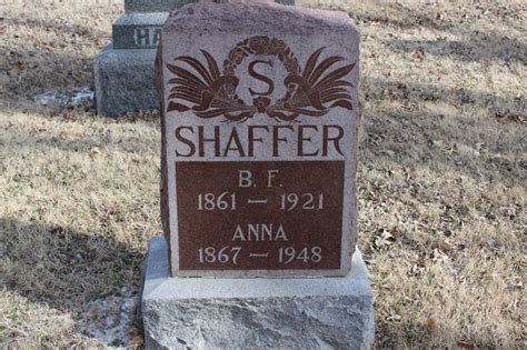 Benjamin Franklin Shaffer Find A Grave Memorial