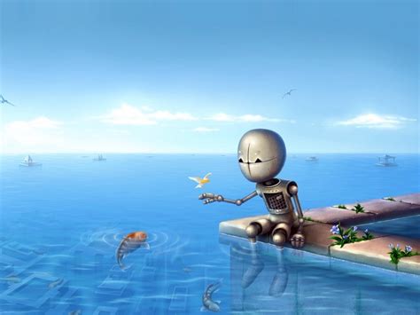 Cute Robot Wallpaper | Top HD Wallpapers