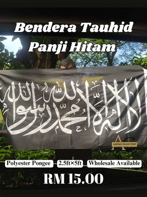 Bendera Tauhid Panji Hitam Looking For On Carousell