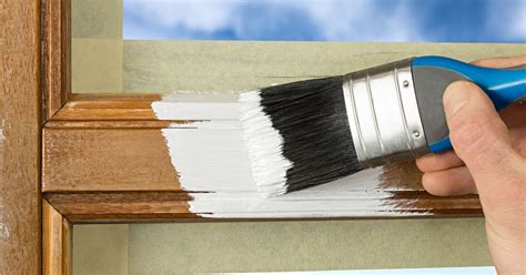 paint windows frames exterior  interior