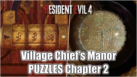 Resident Evil Remake Village Chiefs Manor Closet Lock Crystal