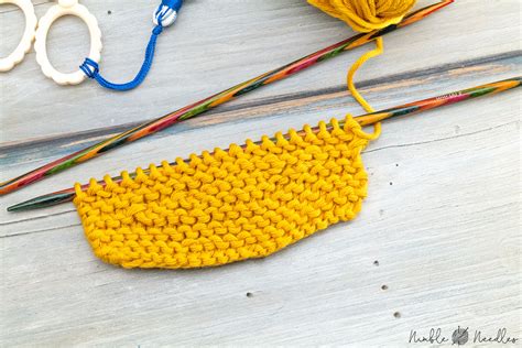 How To Knit Shadow Wrap Short Rows For Beginners Video