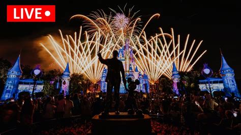 🔴live A Night Of Nostalgia At Magic Kingdom New Walt Projections