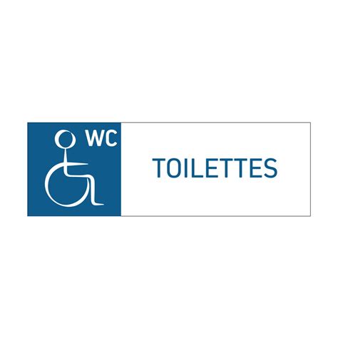 Panneau Et Plaque Toilettes Handicap S Direct Signal Tique