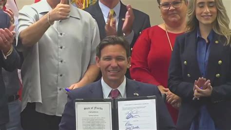 Gov Desantis Signs Bill Cracking Down On Squatters Fox 13 Tampa Bay