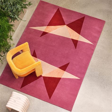 Manju Devi S Abstract Aas Pass Rug Is Inspired By Rural Village Life In India