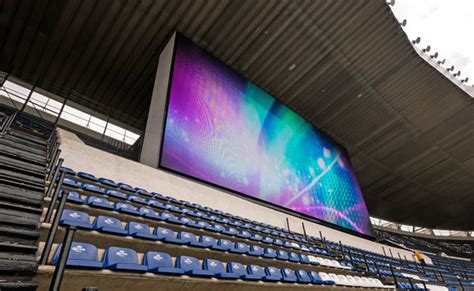 Así Son Las Nuevas Pantallas Gigantes Del Estadio Azteca Cortesía De