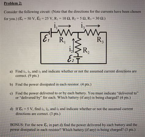 Solved Problem Consider The Following Circuit Note That Chegg