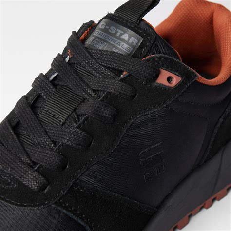 Theq Run Tonal Nylon Sneakers Black G Star Raw® Za