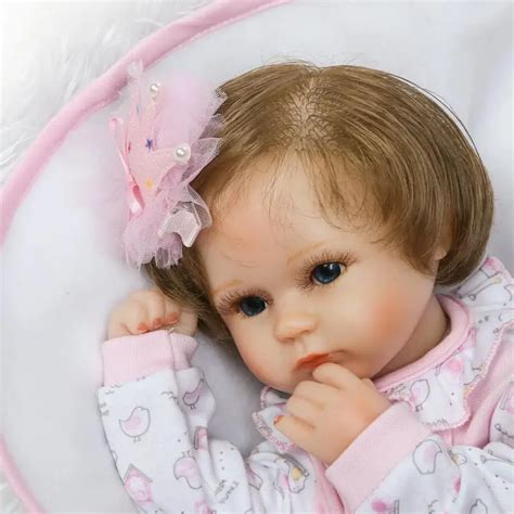 Npk Inch Mini Lifelike Soft Silicone Reborn Doll Lovely Handmade