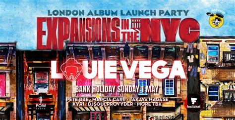 Louie Vega Expansions In The Nyc London Album Launch Party