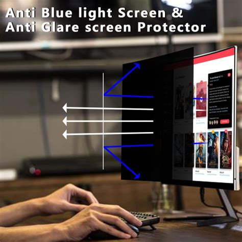 Snagshout | Computer Privacy Screen Filter 24 inch,Removable 16:9 ...