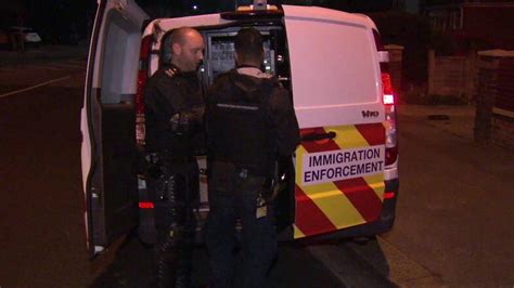 People Smuggling Raids Lead To 11 Uk Arrests Bbc News