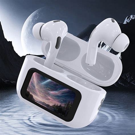 A Pro Touch Screen Anc Wireless Earphones Tws Noise Cancelling Earbud