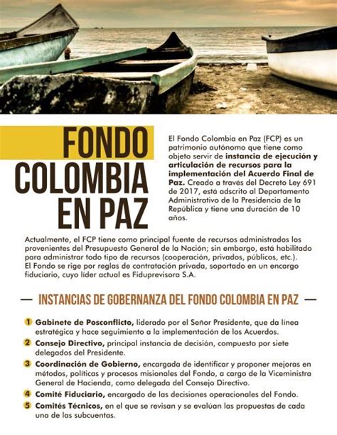 Fondo Colombia En Paz