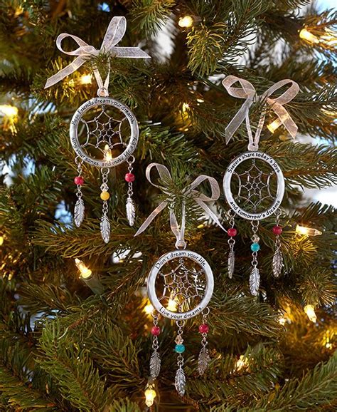 Dreamcatcher Ornaments Dream Catcher Unique Holiday Decor Christmas